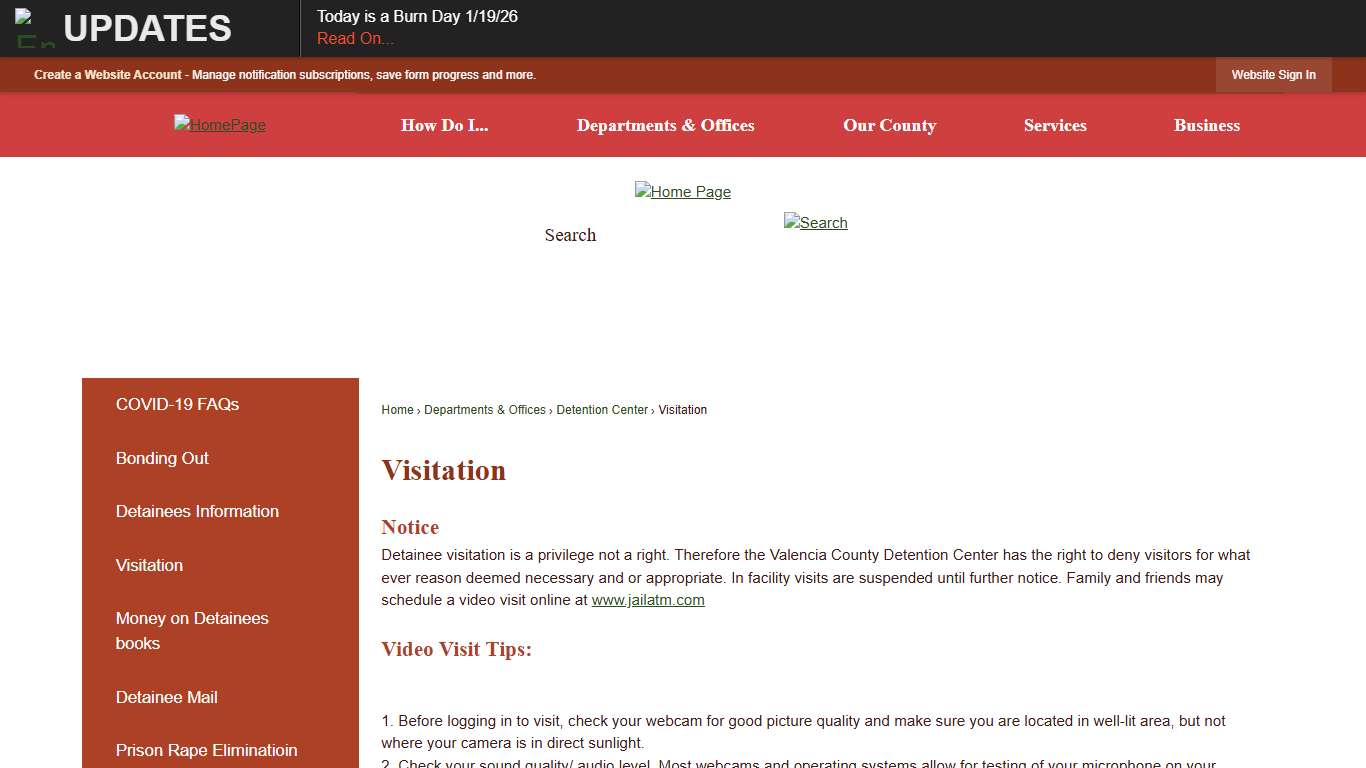 Visitation | Valencia County, NM